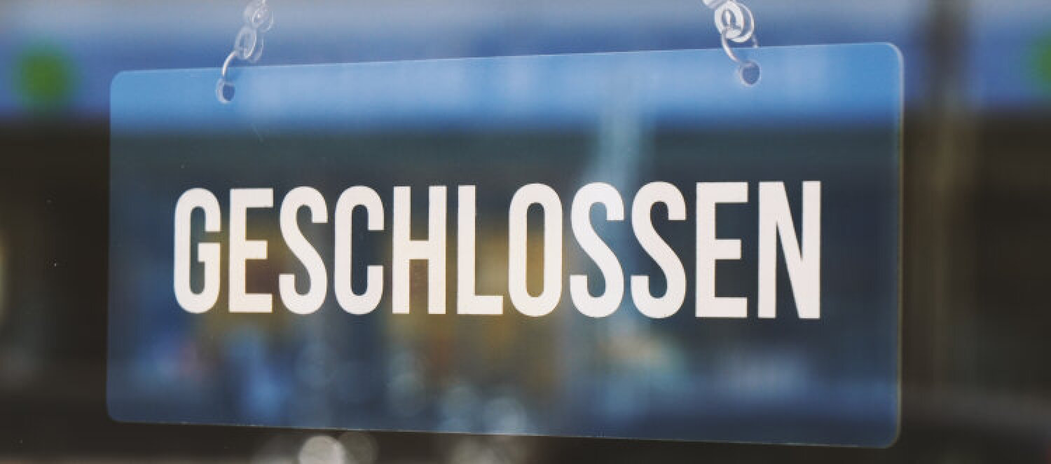 geschlossen