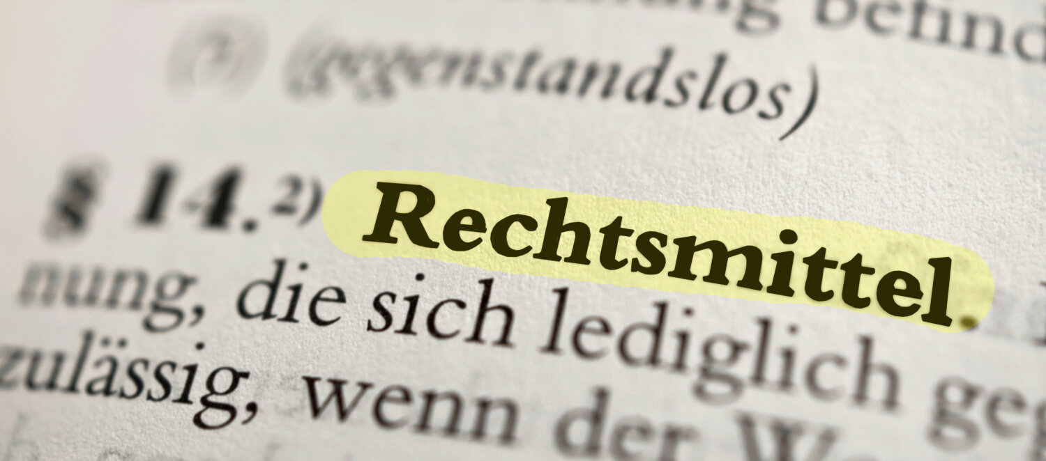 Rechtsmittel
